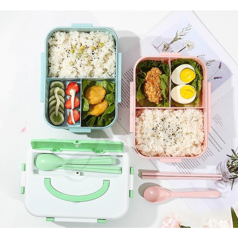 SET KOTAK MAKAN ANAK TEMPAT MAKAN SIANG ANAK LUCU LUNCH BOX