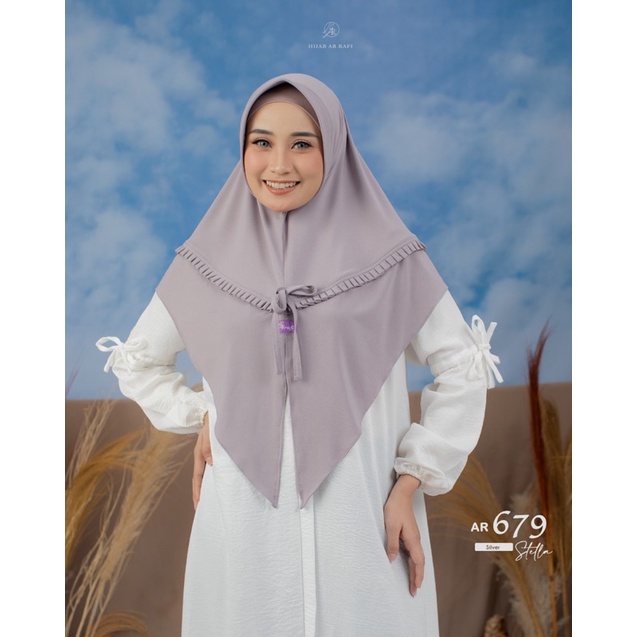 AR 679 HIJAB BERGO INSTAN JILBAB AR RAFI | NAYA HIJAB