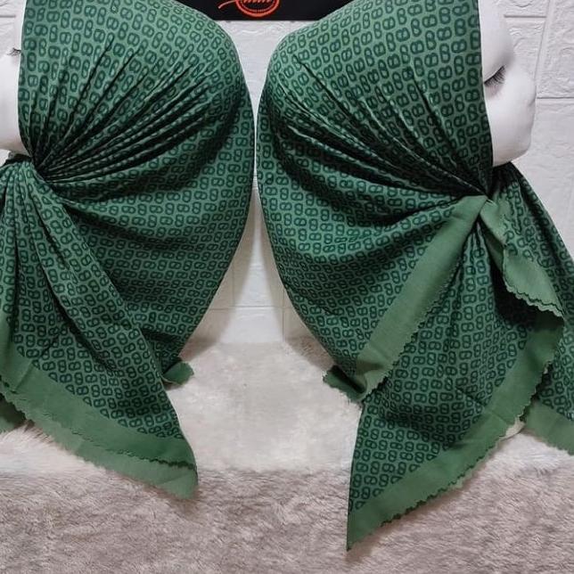 TERBARUU Hijab Voal Motif BUTTON series / kerudung segiempat voal motif / kerudung deenay kw