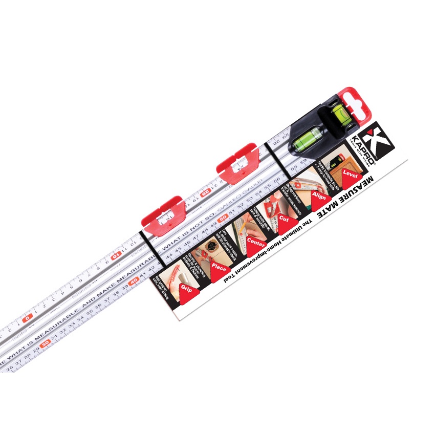 Penggaris Multifungsi + Waterpass - Kapro 313 Measure Mate 60 cm