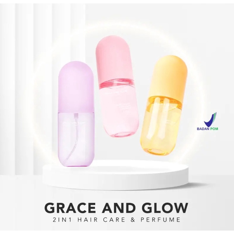 ✨ AKU MURAH ✨ GRACE AND GLOW HAIR MIST 100ml SERIES ORIGINAL