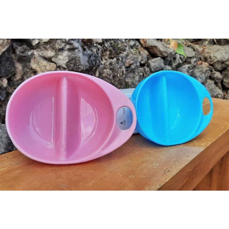Mangkok Alat Makan Mangkuk Sekat Untuk Mpasi Anak Bayi Devided Baby Bowl Bpa Free Ninio
