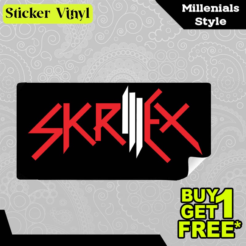 

Stiker Sticker Best Of Skrillex Gambar Unik Desain Keren dan Kekinian Aesthetic Bahan Vinyl Satuan Anti Air
