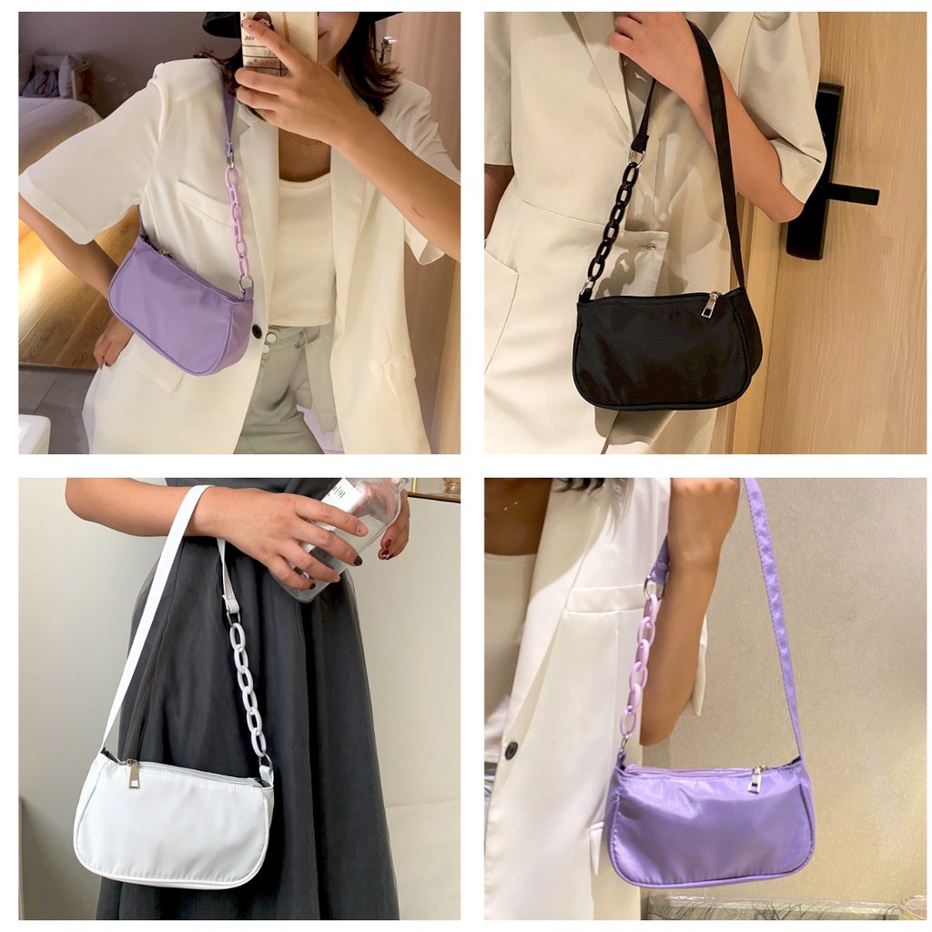 Tas Wanita / Tas Bahu Wanita / Tas Import Premium / Shoulder Bag Tali Rantai TW008