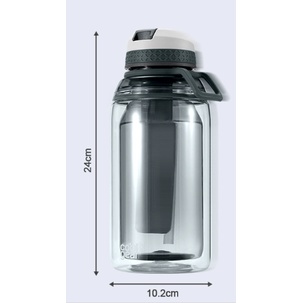 ORIGINAL COOL GEAR DOUBLE WALL MINUM  SEDOTAN  DENGAN IGLOO COOLER 936ml 4670