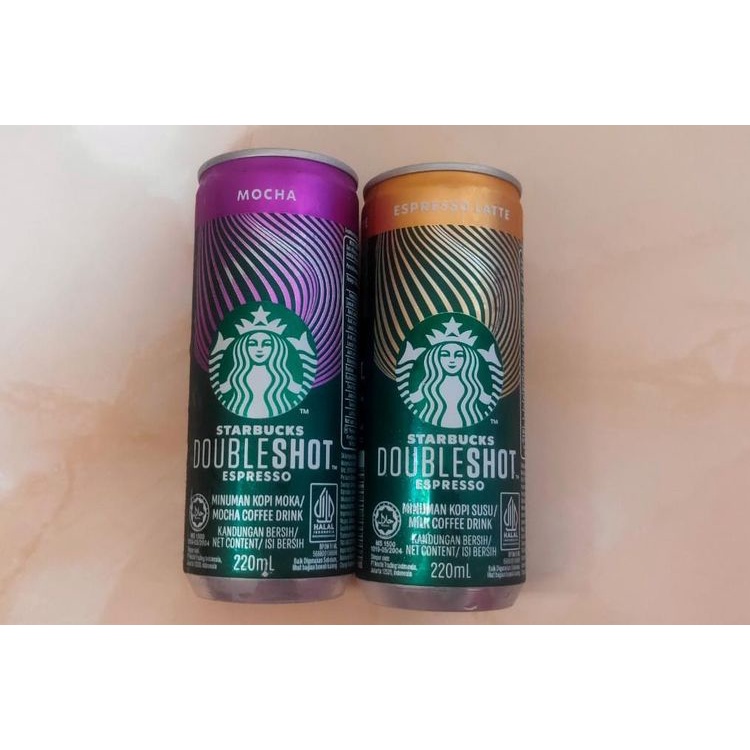 

Minuman Kopi Starbucks Kaleng - Starbucks Double Shot 220 Ml - Coffee siap minum