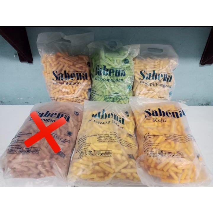 

Cemilan Stik Sabena 360gr [ 6 Varian ]