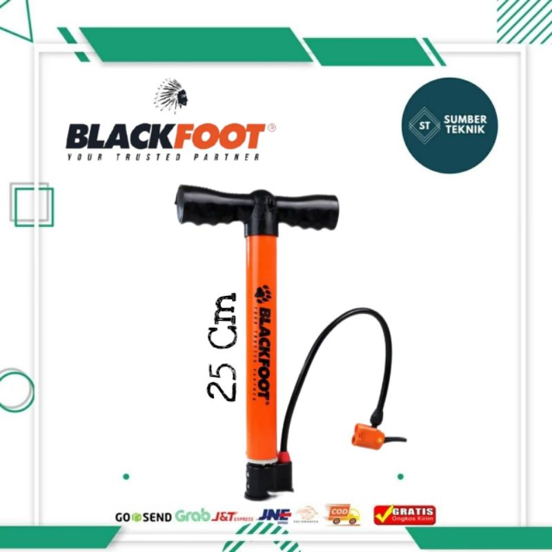 Pompa Sepeda Tabung Angin Manual Ban / BLACKFOOT Pompa Mini 25 Cm