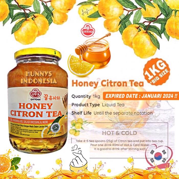

Selai Honey Citron Tea | Minuman Korea Ottogi | Bulir Madu Jeruk Yuzu | 1 Kg