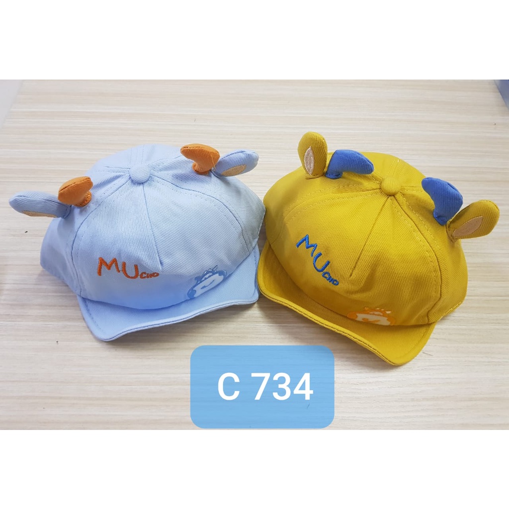 Topi Pet Baby Mucho - Tapi Anak (TP-PMC) (MOTIF RANDOM)