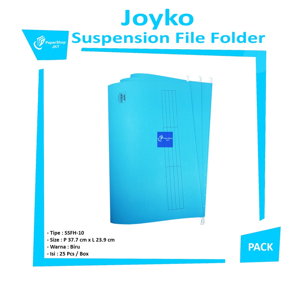 

JOYKO - Suspension File Folder - Map Gantung SSFH-10 Biru - Pcs