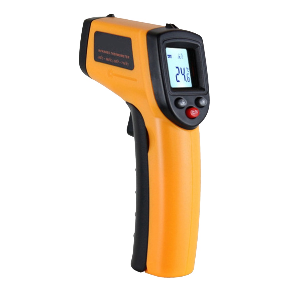 GM320 Thermometer Infrared Digital Termometer Industri IR Infra Red Laser Tembak Thermo Termo Gun