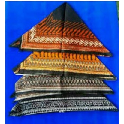 IKET SEGITIGA MOTIF BATIK - IKET UDENG JARANAN SEGITIGA - SLAYER BATIK SEGITIGA