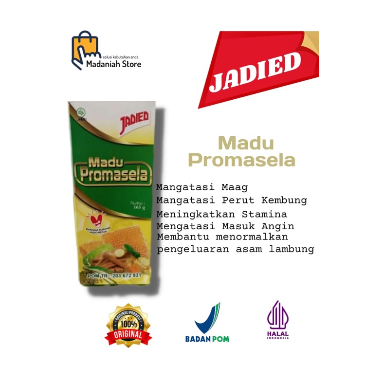 Madu Jadied Promasela / Madu Sehat / Maag Akut