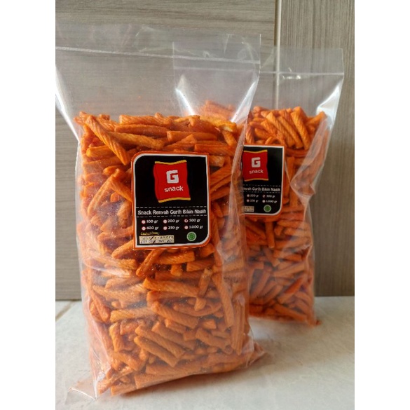 

Lezatoz_Genz Stik Pang-Pang Pedas Manis - Stik Jaipong - Camilan - Snack