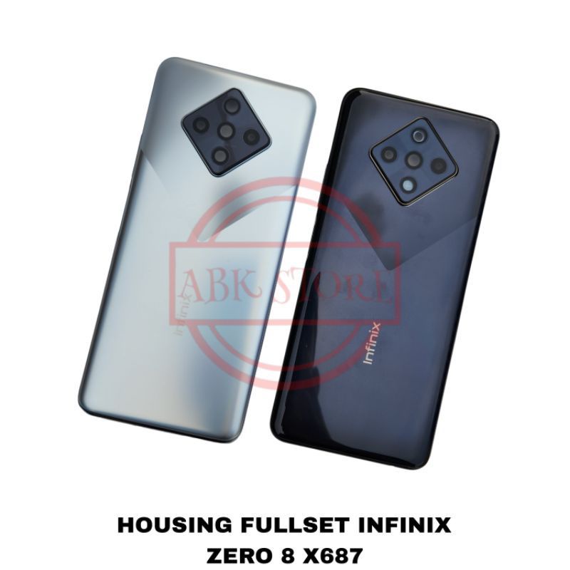 CASING KESING HOUSING FULLSET BEZZEL BAZZEL BACKDOOR INFINIX ZERO 8 X687 ORIGINAL