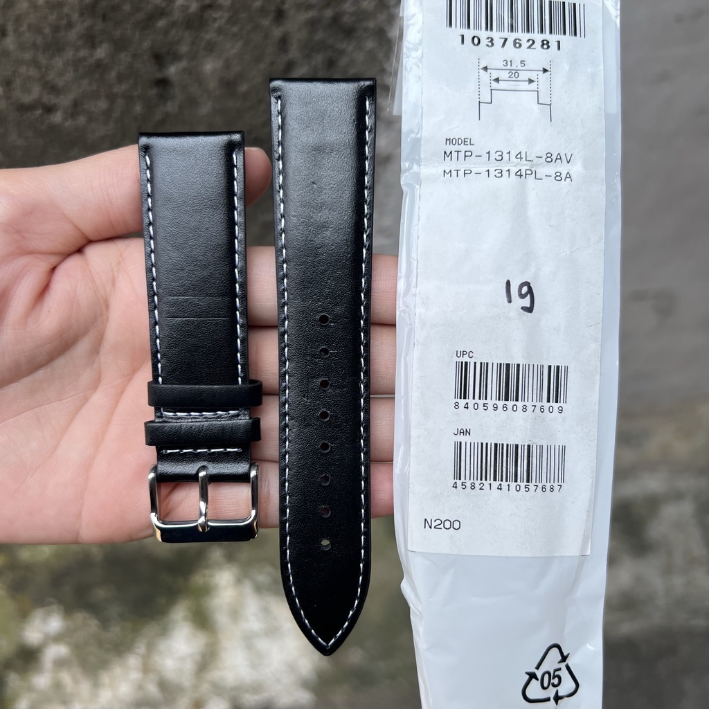 Strap tali jam tangan casio MTP-1314L 8A original band MTP 1314L