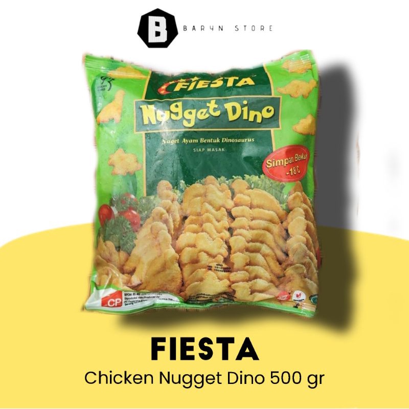 

FIESTA - Chicken Nugget Dino 500gr / FROZEN FOOD BOGOR