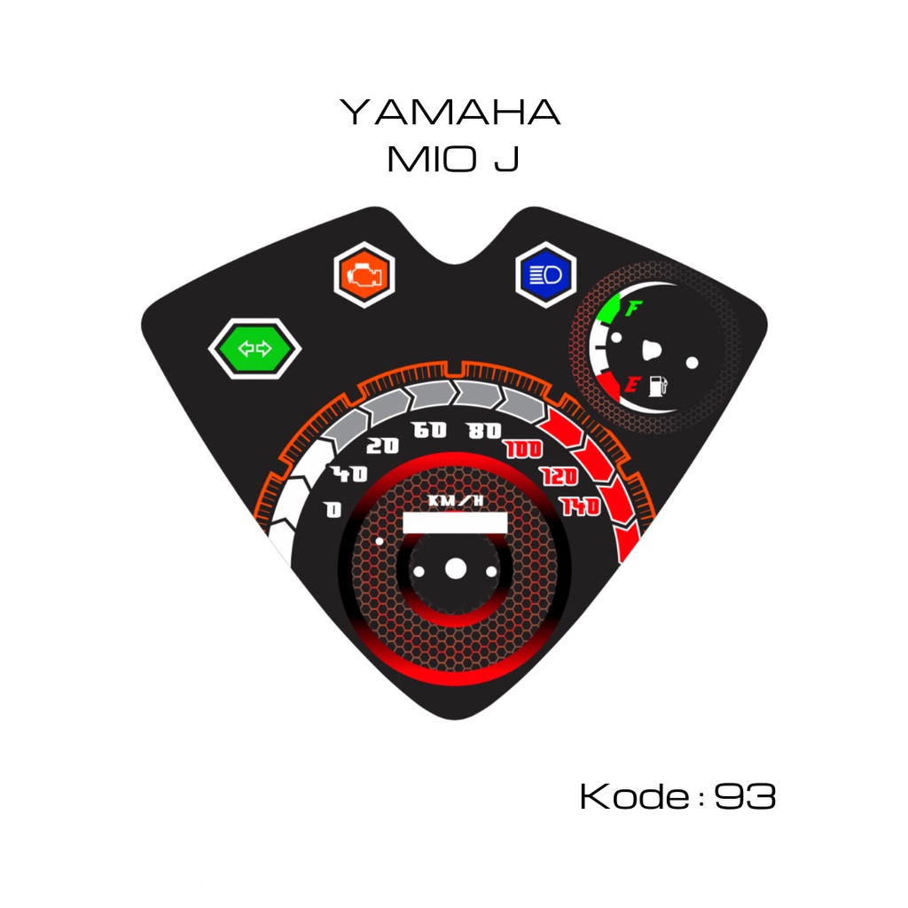 Papan Panel Speedometer Yamaha Mio J