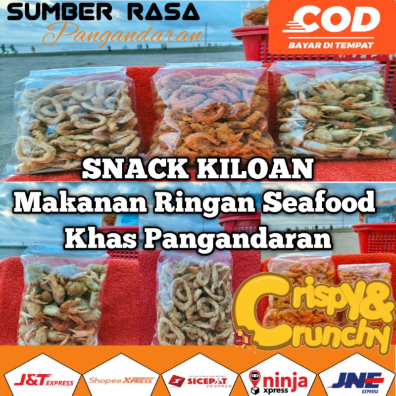 

Snack Kiloan-Makanan Ringan/Makanan Kering/Snack Seafood/1Kg