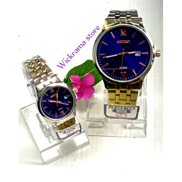 Jam Tangan SEIKO Couple Anti Air | Jam Tangan Pria Wanita Bisa satuan /COD / Terbaru/Terlaris