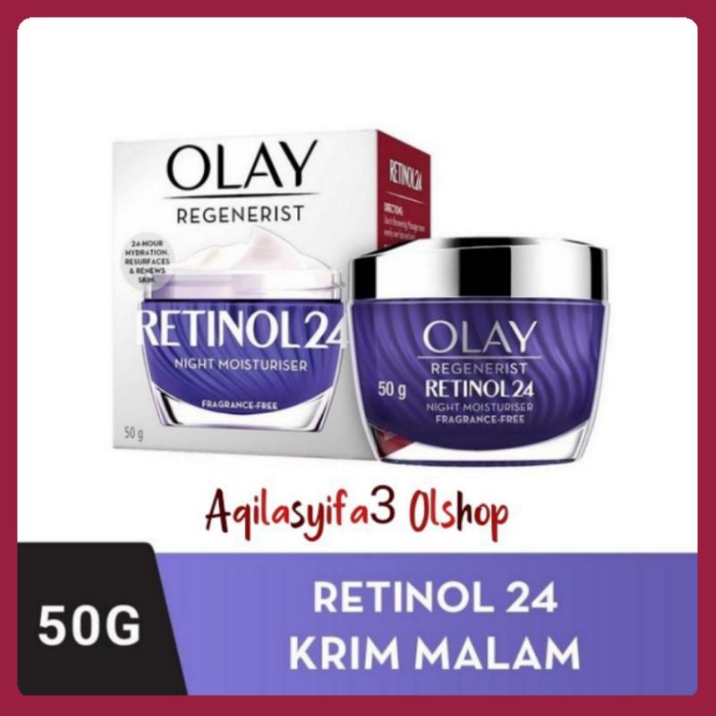 Olay Retinol Krim Malam/ Olay Retinol Night Cream / Olay Retinol