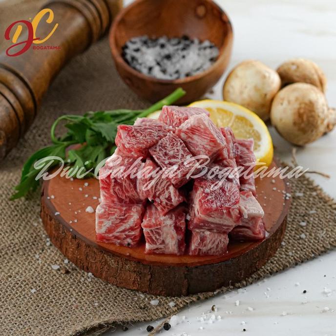 

Saikoro cube patty premium 2-3cm 1kg