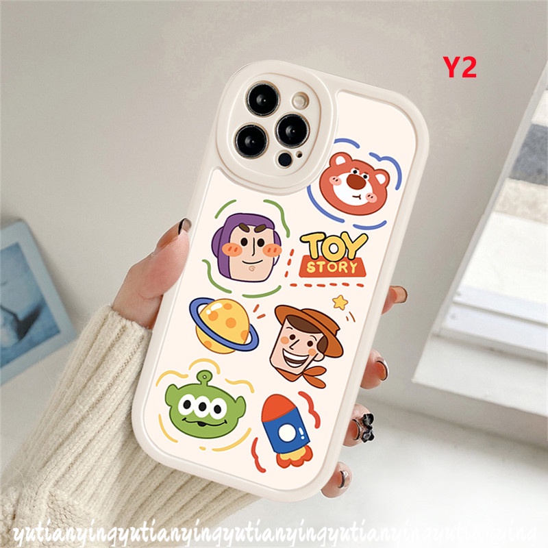 Soft Case Silikon TPU Motif Kartun Toy Story Untuk IPhone 11 12 13 Pro MAX 7 8 Plus XR 6 6s X XS MAX SE 2020