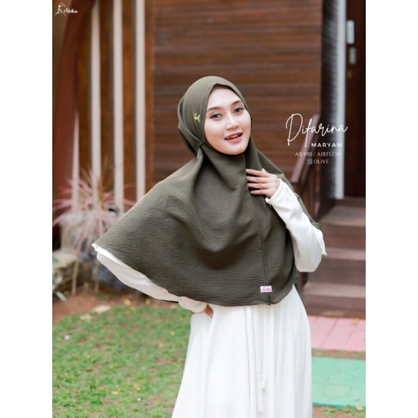 Bergo Difarina maryam by abika (jilbab /hijab instan)