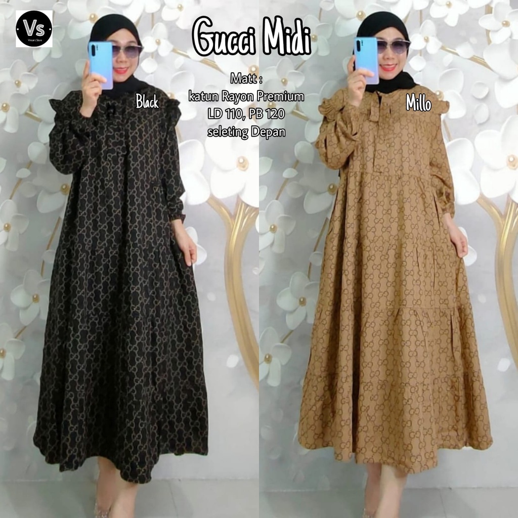Gucci Midi Dress