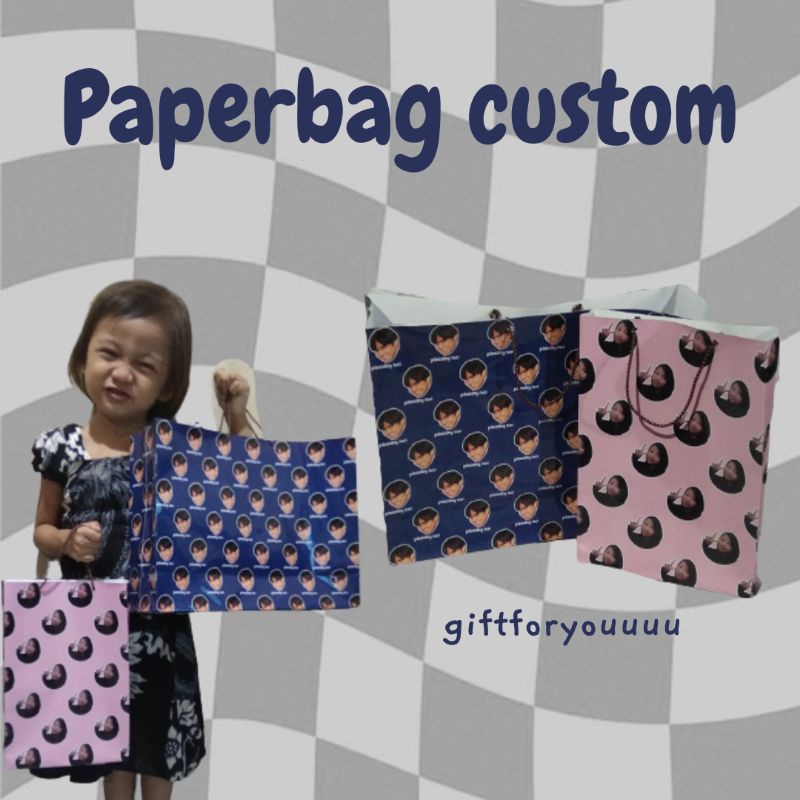 

PAPER BAG CUSTOM | FREE CUSTOM | GOOD QUALITY