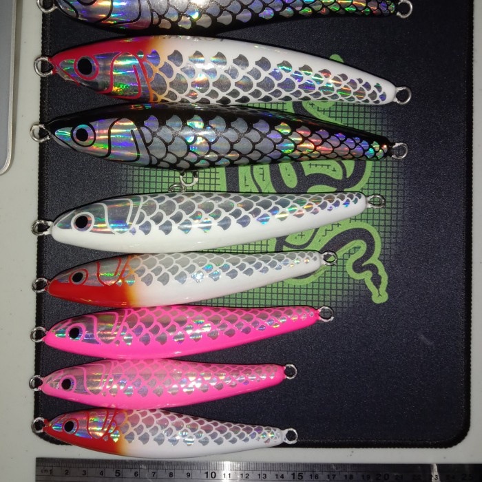 Lure Popping Stik Bait Mberot Sinking, home made, killer fishing