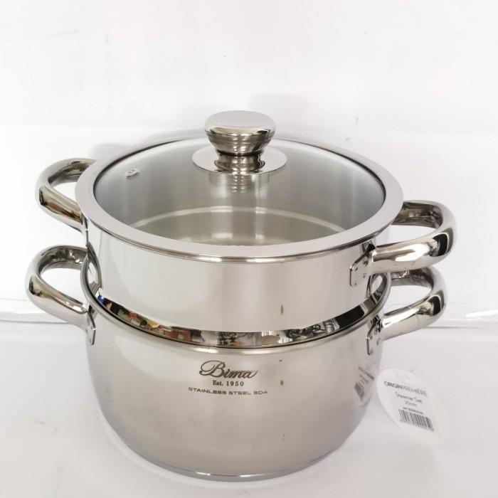 Panci Bima Origin Premiere Steamer 20 Cm B2002520 Kukusan Stainless Steel