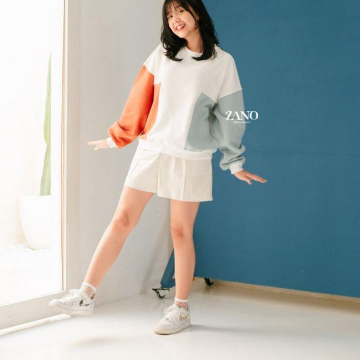 idQq7Q1--ZANO BASICS Sweater Jumbo Comby