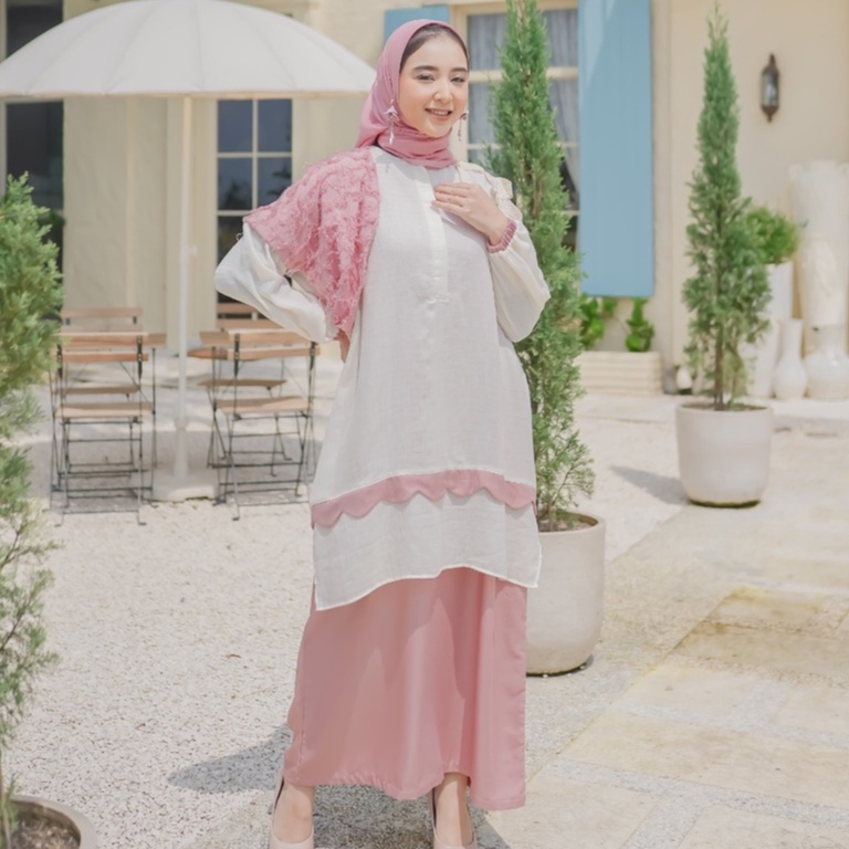 Eleanorre Namju Midi Dress Muslim Wanita