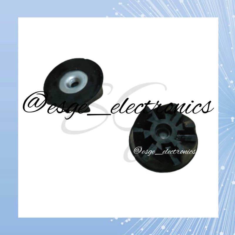 GIGI KARET BLENDER PANASONIC LAMA BARU GEAR BESAR WARNA PUTIH KOPEL BLENDER PANASONIC GIGI UPPER MOUNTING BLENDER PANASONIC GIGI KARET BLENDER PANASONIC DRAT BESAR GEAR KARET BLENDER PANASONIC 3.5CM MX GX14621061 1011 1561 1511 2012 2062 MX 101 SG J1G