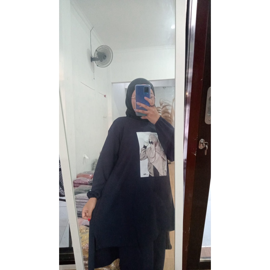 SETELAN DIGITAL PRINTING CRINKEL // ONE SET SABLON CRINKEL AIR FLOW PREMIUM //SETELAN OVERSIZE//KIRANA SET CRINKEL