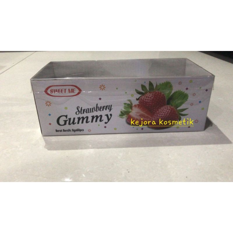 

cemilan agar jelly gummy 480gr (60s x 8gr)