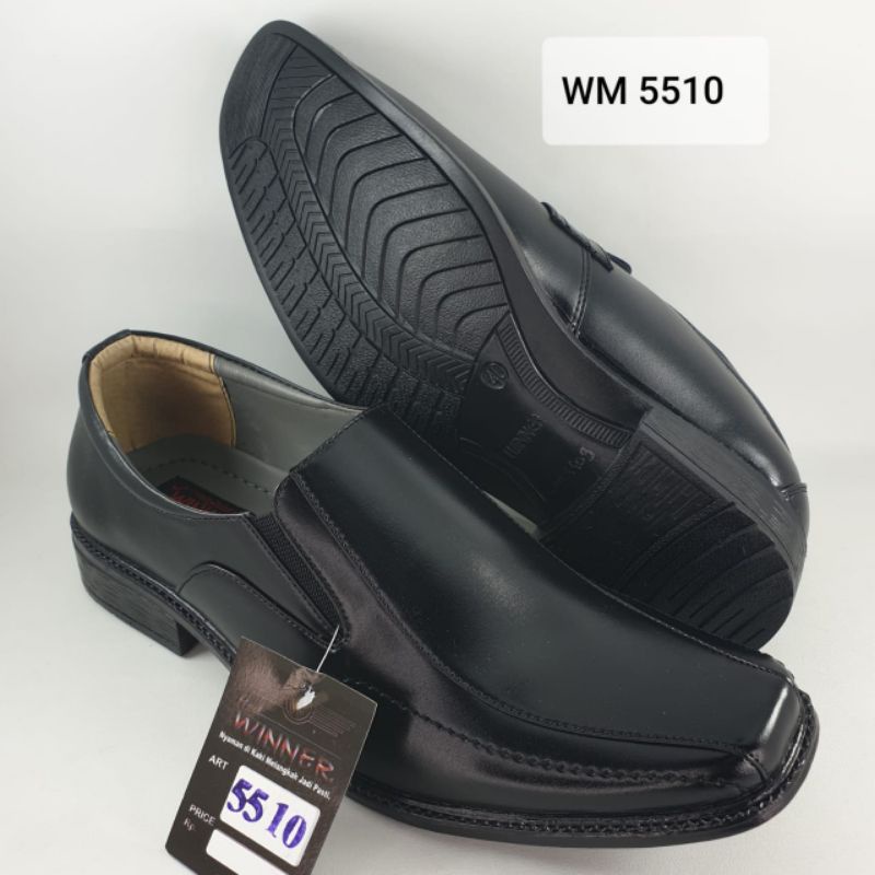 Sepatu Pantofel Pria Kulit Sintetis/Sepatu Pantofel buat Sekolah,Kerja,Acara formal sepatu pantovel cowok