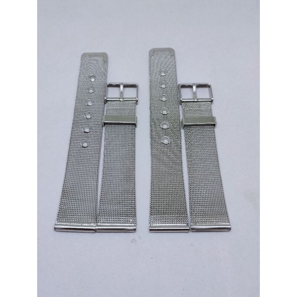 Rantai jam tangan shark mesh bracelet strap arloji 18mm stainless