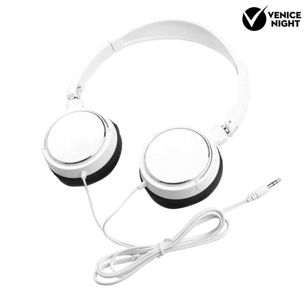 (VNEP) (Berkabel) Headset Over Ear HiFi Stereo Sound Portable Universal Untuk Handphone