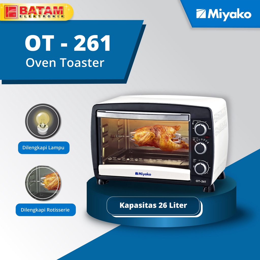 Oven Toaster Miyako OT-261 26 Liter