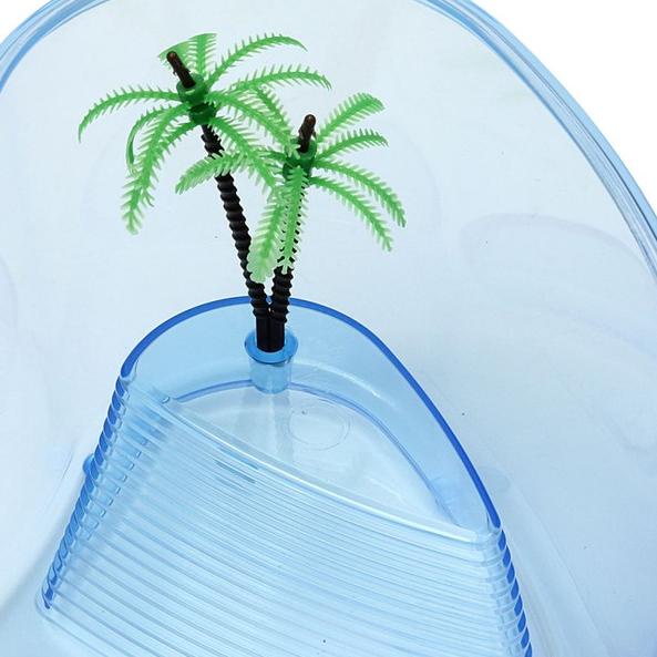 Turtle Tank Mangga S 20x15x10cm Vivarium Aquarium Kura - Bak Kura Brazil Dada Merah Damer