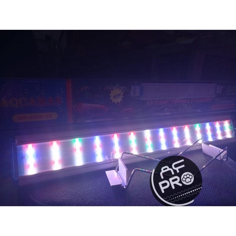 PROMO MURAH Lampu aquascape LED AQUARIUM LAMP AQUAMAN WP S 600 3X