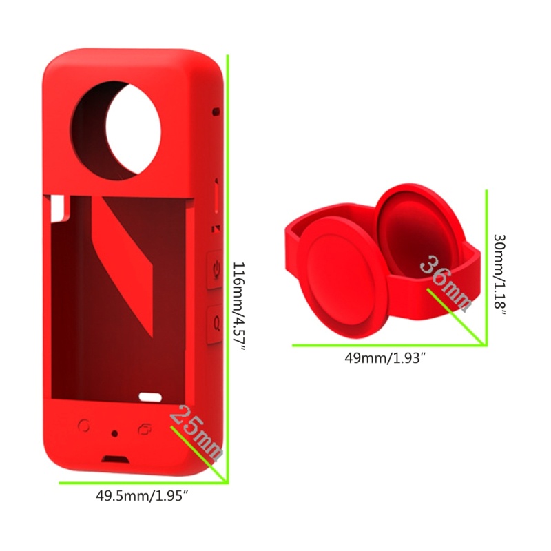 Vivi Silicone Cover For One X3 Pelindung Lensa Body Kamera Anti Lecet