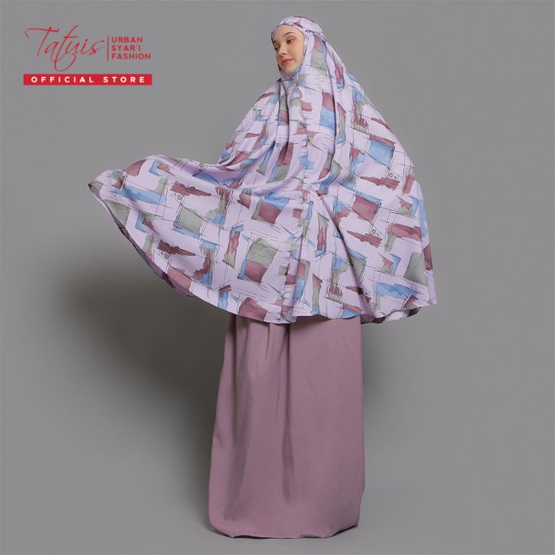 MUKENA TATUIS TIARA 524 SERIES DEWASA REGULER SHAKILA PRINT