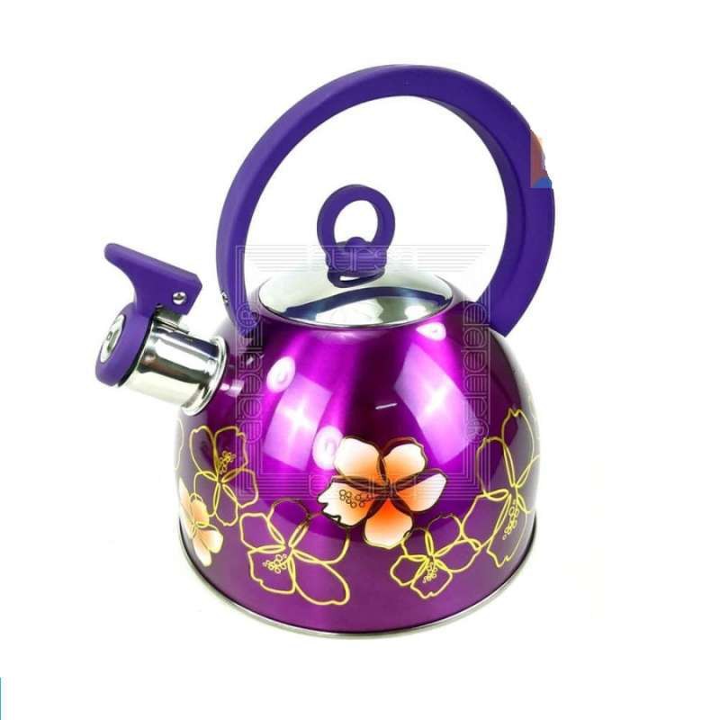 Teko Siul Supra Colora Floral 2 Liter Teko Bunyi Whistling Kettle