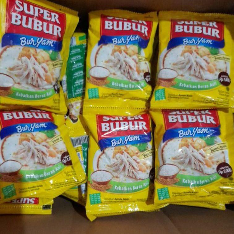 

((H-IZE_☎)) Super Bubur Buryam Rcg 10 Pcs berat 22 Gr-terviral