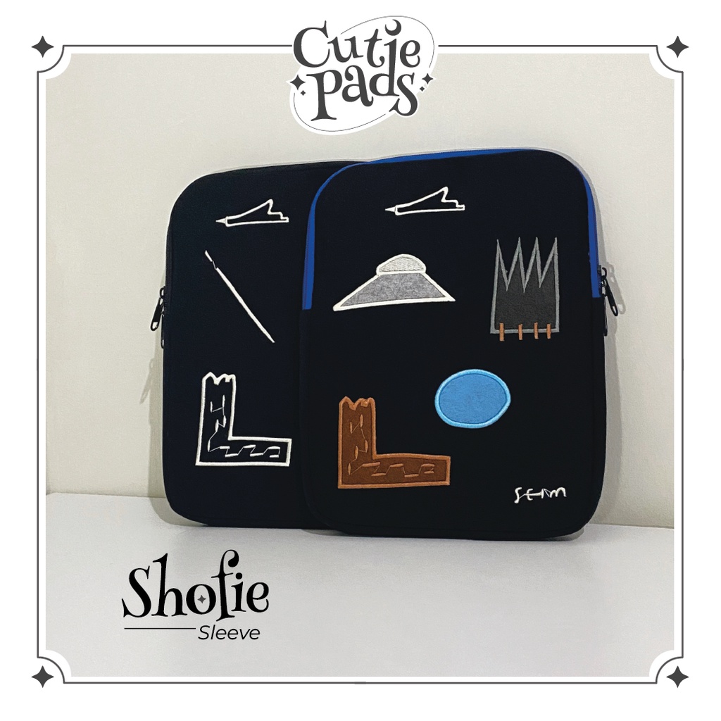 SHOFIE - Sleeve Tas Pouch Sarung Bag Case Laptop Ipad Macbokk Tablet 11" 12,9" 13" Pelindung Softcas