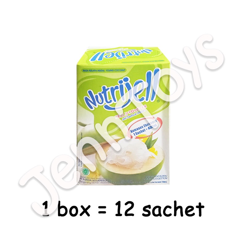 JennToys - Nutrijel jelly rasa buah - NUTRIJELL EKO JUAL PER BOX